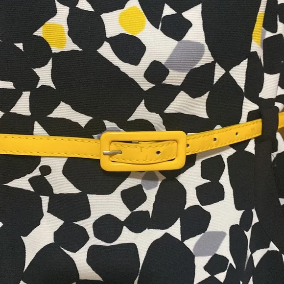 Brand: New York & Company
Size: 14
Color: black, white, gray, and yellow - Picture 3 of 3